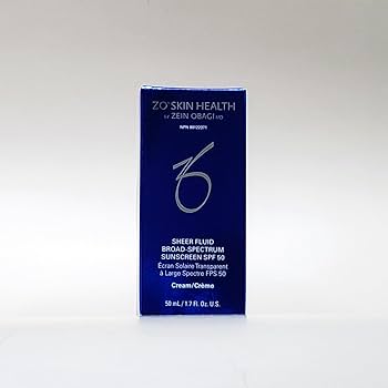 日焼け止め ZO SKIN HEALTH SHEER FLUID SPF 50 Sheer Fluid Broad-Spectrum Sunscreen SPF 50 | ZO Skin Health